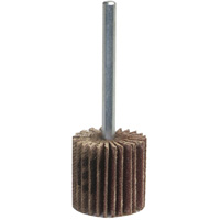 Grind-O-Flex Mini Mounted Flap Wheel, Aluminum Oxide, 60 Grit, 3" x 1" x 1/4" Equipex