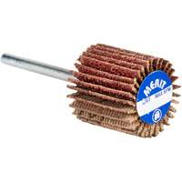 High Performance Micro-Mini Flap Wheel, Aluminum Oxide, 60 Grit, 3/4" x 3/4" x 1/8" Equipex