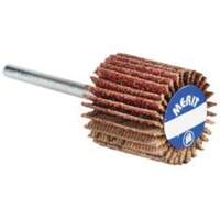 Grind-O-Flex Micro-Mini Flap Wheel, Aluminum Oxide, 80 Grit, 1-3/16" x 3/16" x 1/8" Equipex