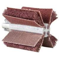 Interleaf Flap B-405 Bore Polisher, Aluminum Oxide, 80 Grit, 1-3/4" x 1-1/2" Equipex