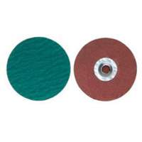 Quick-Change Cloth Disc, 4" Dia., 36 Grit, Zirconium Equipex