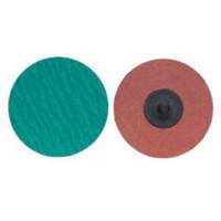 Quick-Change Cloth Disc, 1" Dia., 120 Grit, Zirconium Equipex