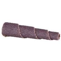 ALO Spiral Cartridge Roll, 120 Grit, 3/4" Dia., Aluminum Oxide, 1-1/2" L, 3/16" Arbor Equipex