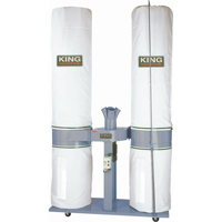 ASPIRATEUR D'ATELIER 5CV3510 PI3/MIN, 68" x 26" x 132" Equipex
