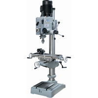 Gearhead Milling Drilling Machines, 6 Speeds, 1-1/4" Drilling Capacity Equipex