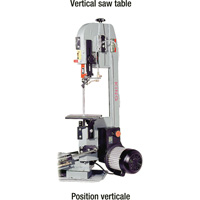 Metal Cutting Band Saws With Geardrive, Horizontal/Vertical, Round 7" and 7" x 12" Rectangular Cutting Capacity Equipex