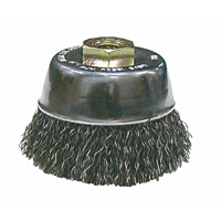 Crimped Wire Cup Brushes - High Speed Small Grinder Equipex