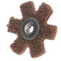 Abrasotex Surface Preparation Star, 1-1/2" Dia., Coarse Grit, Aluminum Oxide Equipex