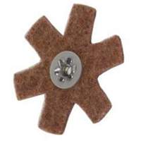 Abrasotex Surface Preparation Star, 3" Dia., Coarse Grit, Aluminum Oxide Equipex