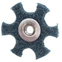 Abrasotex Surface Preparation Star, 3" Dia., Very Fine Grit, Aluminum Oxide Equipex