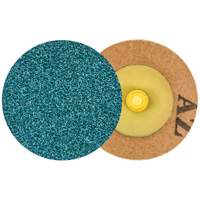 TWIST TOPCUT Sanding Disc, 2" Dia., 50 Grit, Zirconium Equipex