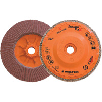 Enduro-Flex Flap Disc, 4-1/2" x 5/8"-11, Type 27, 60 Grit, Zirconia Alumina Equipex