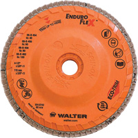 Enduro-Flex Flap Disc, 4-1/2" x 5/8"-11, Type 27, 80 Grit, Zirconia Alumina Equipex