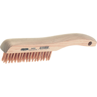 Brosse &agrave; manche en patin, Acier, 4" X 16" rangs de fils, Longueur 10" Equipex