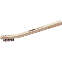 Petites brosse de nettoyage, Acier inoxydable, 3" x 7" rangs de fils, Longueur 7-1/2" Equipex