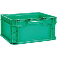 StakPak Plus 4845 System Containers, 15" W x 24" D x 9.5" H, Medium Green Equipex