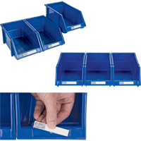 Bac empilable & &agrave; suspendre, 7-7/8" la, 7" h x 17-11/16" p, Vert Equipex