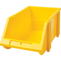 Bac empilable & &agrave; suspendre, 5-7/8" la, 4-11/16" h x 9-13/16" p, Jaune Equipex