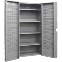 Deep Door Combination Cabinets, 38" W x 24" D x 72" H, Grey Equipex