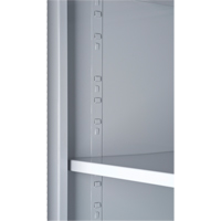 Deep Door Combination Cabinets, 38" W x 24" D x 72" H, Grey Equipex