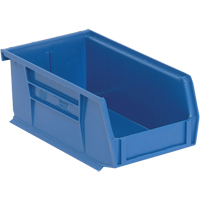 Ultra Stack & Hang Bin, 4-1/8" W x 3" H x 7-3/8" D, Blue Equipex