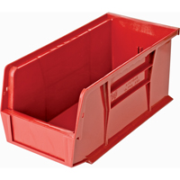 Bacs ultra empilable & suspendable, 5-1/2" la, 5" h x 10-7/8" p, Rouge Equipex