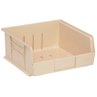 Bacs ultra empilable & suspendable, 11" la, 5" h x 10-7/8" p, Ivoire Equipex