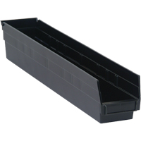 Bac &agrave; pi&egrave;ces conducteur, 4-1/8" la x 23-7/8" p x 4" h, Capacit&eacute; de 50 lb Equipex