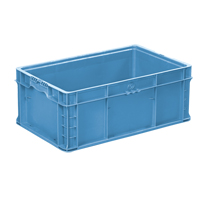 StakPak Plus 4845 System Containers, 15" W x 24" D x 9.5" H, Royal Blue Equipex