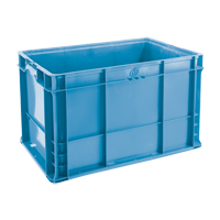 StakPak Plus 4845 System Containers, 15" W x 24" D x 14.5" H, Royal Blue Equipex