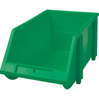 Bac empilable & &agrave; suspendre, 5-7/8" la, 4-11/16" h x 9-13/16" p, Vert Equipex
