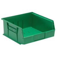 Bacs ultra empilable & suspendable, 11" la, 5" h x 10-7/8" p, Vert Equipex