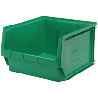 Contenants g&eacute;ants empilables, 18,375" la x 19,75" p x 11,875" h, Vert Equipex