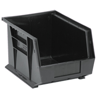 Bacs ultra empilable & suspendable, 8-1/4" la, 7" h x 10-3/4" p, Noir Equipex