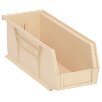 Ultra Stack & Hang Bin, 4-1/8" W x 4" H x 10-7/8" D, Ivory Equipex