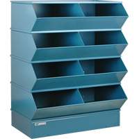 Pre-Engineered Sectional Systems, 5000 lbs. Cap., 37" W x 24" D x 44" H, Blue Equipex