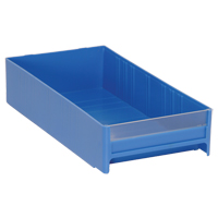 ARMOIRE TIROIR BLEU 11"LX5 5/8"LAX2 1/2"H, 5-5/8" la x 11" p x 2-1/2" h, Bleu Equipex