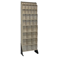 Tip-Out Bins Stand, 23-5/8" W x 8" D x 75" H, 36 Drawers Equipex