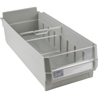 Replacement Drawer for KPC-HD Heavy-Duty Parts Cabinets, Plastic, 6-1/2" W x 14-4/5" D x 4" H, Grey Equipex