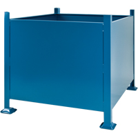 Bulk Stacking Containers, 30" H x 34.5" W x 40.5" D, 3500 lbs. Capacity Equipex
