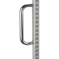 Servante mobile de bacs &agrave; plateaux inclinables - chariot seulement, &agrave; deux c&ocirc;t&eacute;s, 26-1/4" la x 22" p x 57-1/2" h Equipex