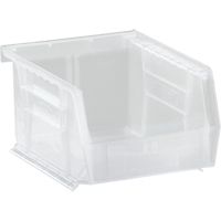 Clear-View Ultra Stack & Hang Bin, 4-1/8" W x 3" H x 5-3/8" D, Clear Equipex
