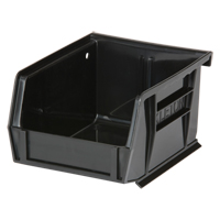 Stack & Hang Bin, 4-1/8" W x 3" H x 5-3/8" D, Black Equipex