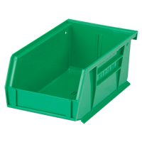 Stack & Hang Bin, 4-1/8" W x 3" H x 7-3/8" D, Green Equipex