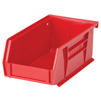 Stack & Hang Bin, 4-1/8" W x 3" H x 7-3/8" D, Red Equipex