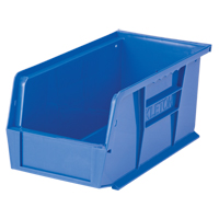 Stack & Hang Bin, 5-1/2" W x 5" H x 10-7/8" D, Blue Equipex