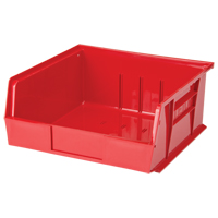 Bac empilable & &agrave; suspendre, 11" la, 5" h x 10-7/8" p, Rouge Equipex