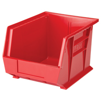 Bac empilable & &agrave; suspendre, 8-1/4" la, 7" h x 10-3/4" p, Rouge Equipex