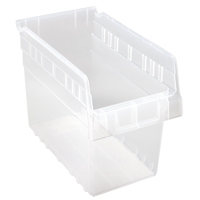 Bacs pour &eacute;tag&egrave;re Store-Max, 6-5/8" la x 8" H x 11-5/8" p, Transparent, Capacit&eacute; 44 lb Equipex