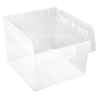 Bacs pour &eacute;tag&egrave;re Store-Max, 11-1/8" la x 8" H x 11-5/8" p, Transparent, Capacit&eacute; 44 lb Equipex